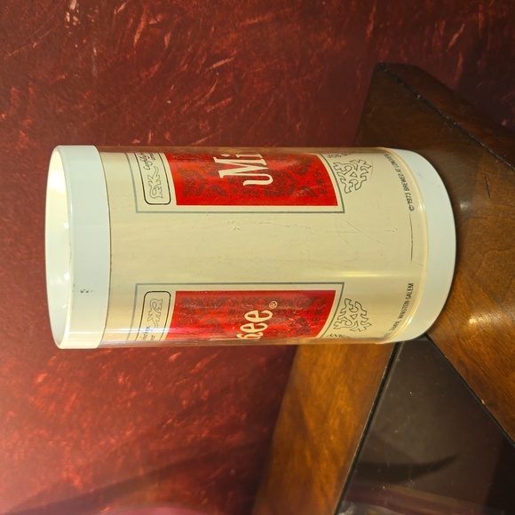 VTG Old Milwaukee Thermo-Serv Insulated 16 oz Plastic Beer Mug Made in USA 1973 - Picture 3 of 7